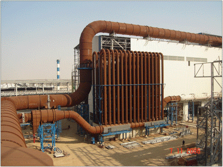 Fornitura elementi in acciaio speciale Corten Progetto in Arabia Saudita 2006