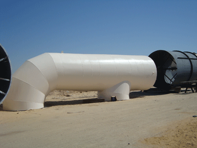 Components for cement factory , Egypt 2010