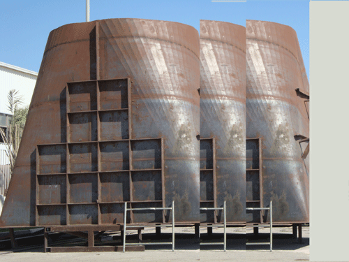 Components for cement factory , Egypt 2010