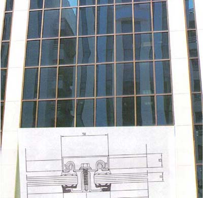 Curtain wall utilizing type Lesco steel profiles ,  2009