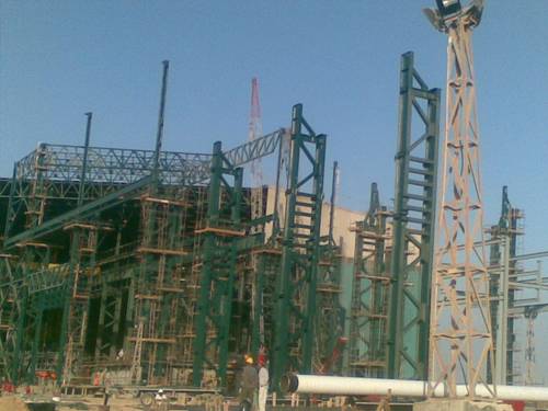 Steel building to steel mill in Suez- Egypt 2009 